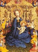 Lochner, Stephan Madonna of the Rose Bush oil painting